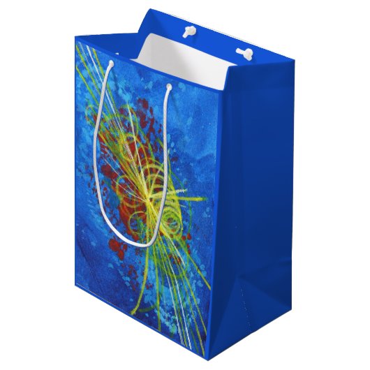 Higgs Boson Gift Bag Medium Cadeauzakje (Voorkant Gekanteld)