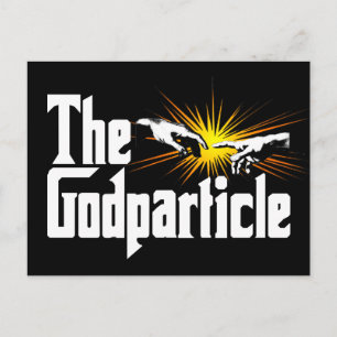 Higgs Boson Het Goddeeltje - Grappige Fysica Nerd Briefkaart
