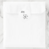 Higgs Boson Ronde Sticker (Tas)