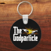 Higgs Boson The Godparticle - Funny Physics Nerd Sleutelhanger (Voorkant)