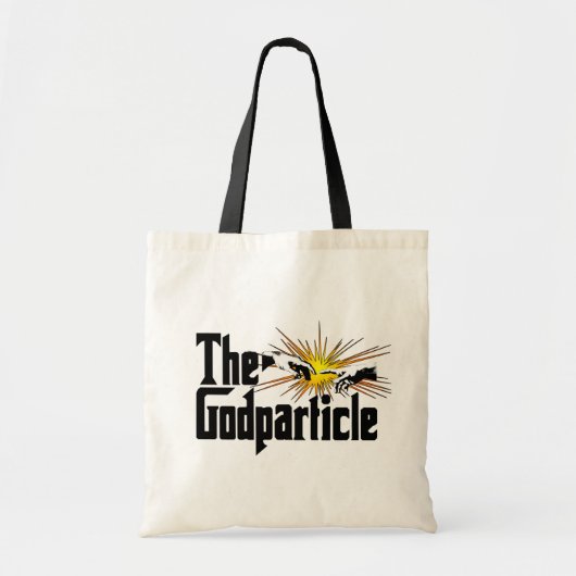 Higgs Boson The Godparticle - Funny Physics Nerd Tote Bag (Voorkant)