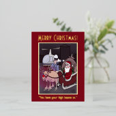 High Beams Folie vakantie Briefkaart (Staand Voorkant)