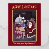 High Beams Folie vakantie Briefkaart (Voorkant)