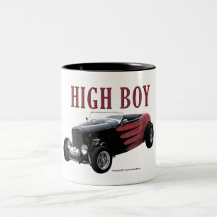 High Boy Tweekleurige Koffiemok