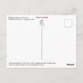 High Bridge, Harlem, nabij New York Briefkaart (Achterkant)