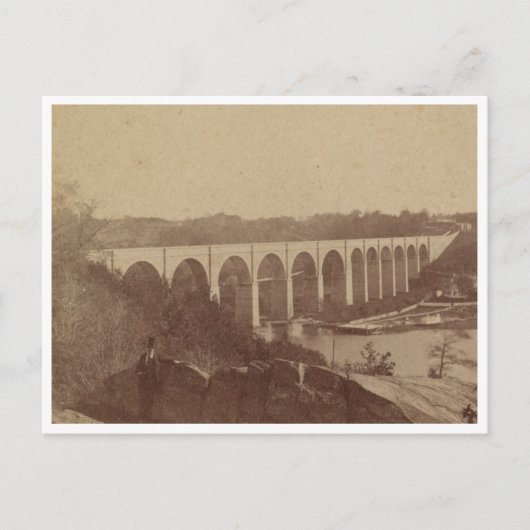 High Bridge, Harlem, nabij New York Briefkaart (Voorkant)