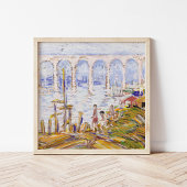 High Bridge Harlem River | George Luks Poster