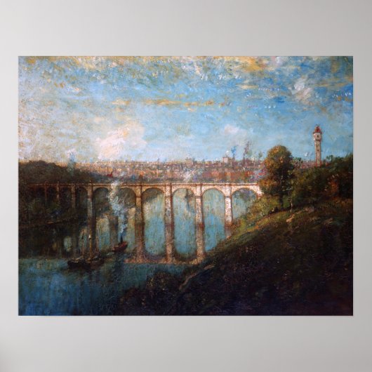 High Bridge - New York - Poster 1905 (Voorkant)