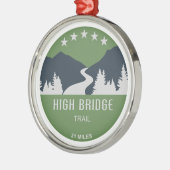 High Bridge-pad Metalen Ornament (Links)