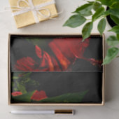 High Contrast Hibiscus Flower Photo Illustration Tissuepapier (Geschenk)