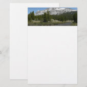 High Country Mountain Stream II in Yosemite Briefpapier (Voorkant / Achterkant)