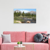 High Country Mountain Stream III in Yosemite Canvas Afdruk (Insitu (Woonkamer))
