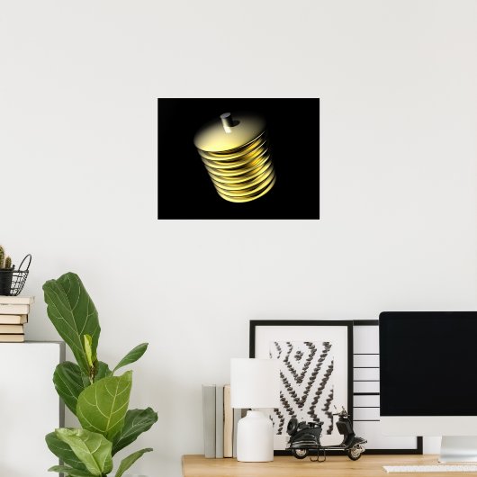 High-Density Memory Chipstack Poster (Thuiskantoor)