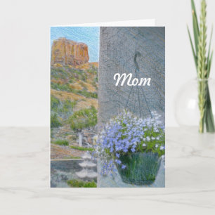 High Desert Garden Verjaardag Kaart voor mama