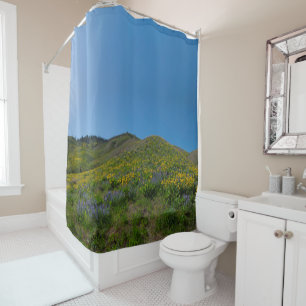 High Desert Spring Bloom Douchegordijn