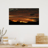 High Desert Sunset - Poster (Cuisine)