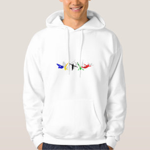 High Divers High Diving Springboard Platform Sport Hoodie