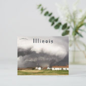 High End EF4 Wedge Tornado in de buurt van Rochell Briefkaart (Staand voorkant)