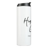 High-end gay - De witte lotus Thermosbeker (Gedraaid links)