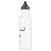 High-end gay - De witte lotus Waterfles (Rechts)