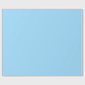 High-end kleur coördinerend hemelblauw cadeaupapier (Vlak)