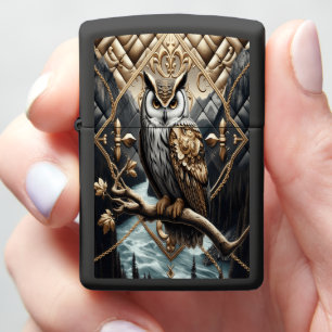 High-end Uil Leather Mountain Ocean Art