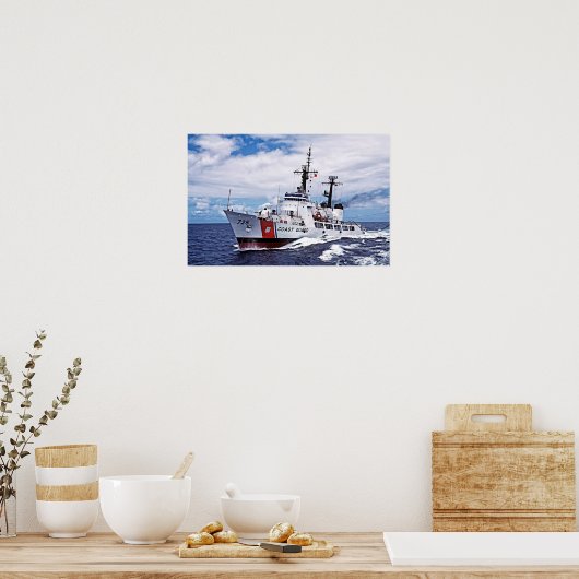 High Endurance Cutter: USCG Jarvis Poster (Keuken)