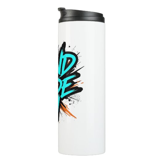 High Energy "Grind Mode On" Hustle Thermosbeker (Geroteerd rechts)