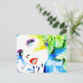 High Fashon Briefkaart (Staand voorkant)