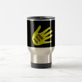 High Five Dad Hand Reisbeker