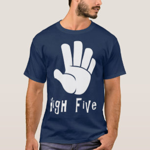 High Five Hand Sign High 5 Hand Band High Five H T-shirt