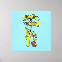 High Five of Field Goal Cartoon Kids Kleding
