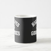 High Fives and Good Vibes Retro Coffee Mug (Centre)