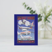 High-Fly Sky voor REISVEL Briefkaart (Staand voorkant)