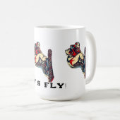 High Flyer - Snowboarding Fool Koffiemok (Voorkant rechts)