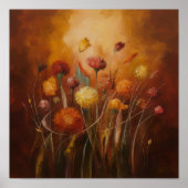 High-Gloss Abstract Explosion: Primary Energy Poster (Voorkant)