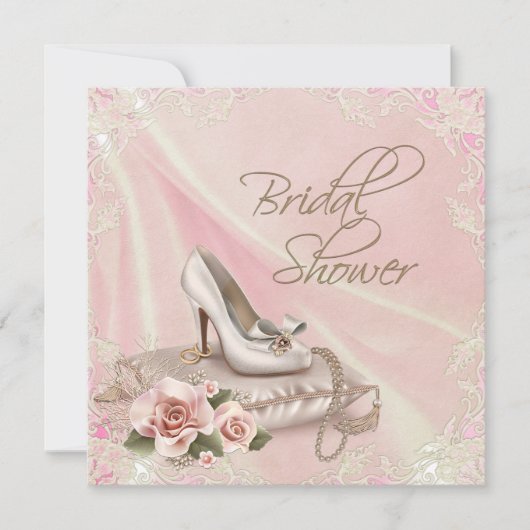 High Heel Shoe Vrijgezellenfeest Kaart (Voorkant)