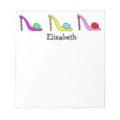 High Heel Stiletto Chaussures Chaussures Bloc-note (Devant)