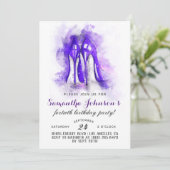High Heels Fabulous Glam Invitation Anniversaire (Debout devant)