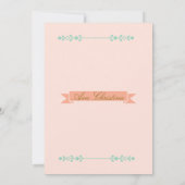 High Heels Princess Invitation d'anniversaire (Dos)