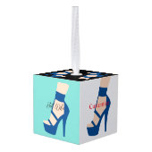 High Hiel Thunder_Cove Kubus Ornament (Achter hoekig)