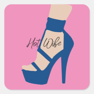 High Hiel Thunder_Cove Vierkante Sticker