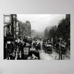 High Holborn, Londen, c.1890 Poster
