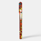 High Noon-Hand Painted Abstract Art Case-Mate iPhone Case (Achterkant / Links)