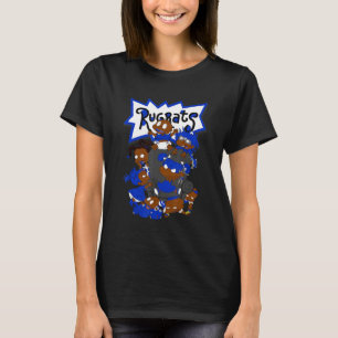High Og Marina Blue 1s-T-shirt voor Blm Melanin Ki T-shirt