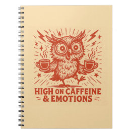 High on Caffeine & Emotions Notitieboek