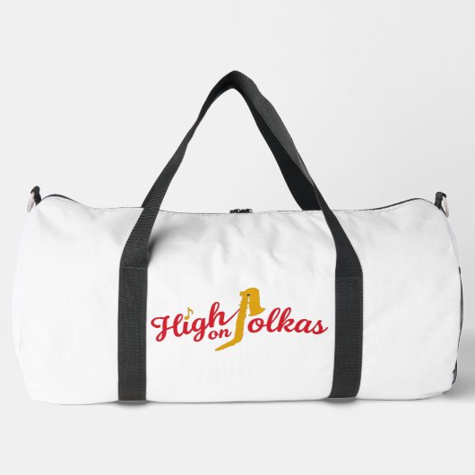 High on Polkas Logo Duffle Bag Plunjezak (Voorkant)