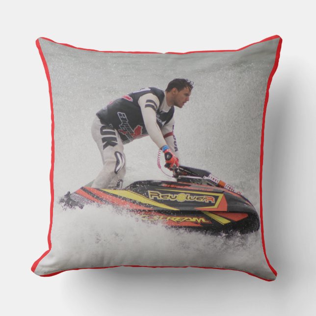High Performance Jet Ski Decorative Pillow Kussen (Voorkant)