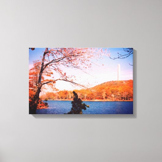 High Point Monument Canvas Afdruk (Voorkant)