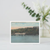 High Point NJ, het strand, High Point Park jaren 1 Briefkaart (Staand voorkant)